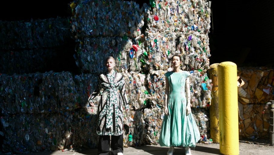 Clothing Artworks Made Out of Recycled Materials